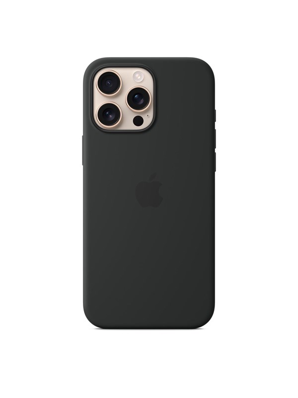 Apple iPhone 16 Pro Max Silicone Case with MagSafe - Black