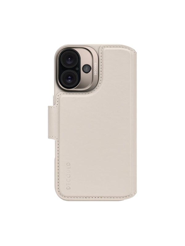 Decoded Leather Detachable Wallet for iPhone 16 Clay