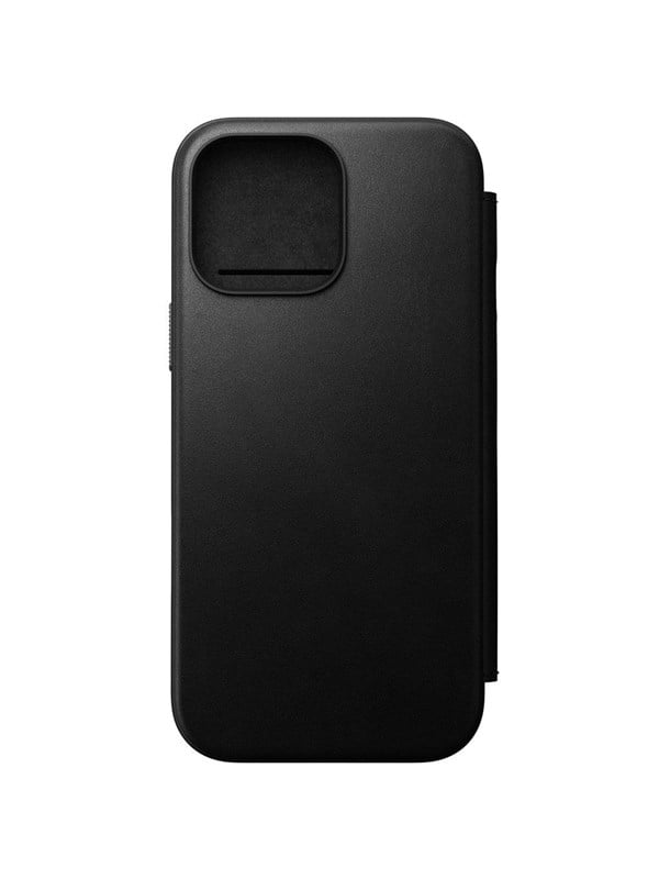 Nomad Modern Leather Folio - iPhone 16 Pro Max | Black | Leather