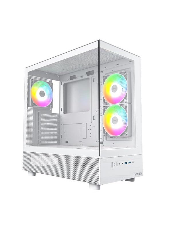 Montech XR TG - Kotelot - Miditower - Valkoinen