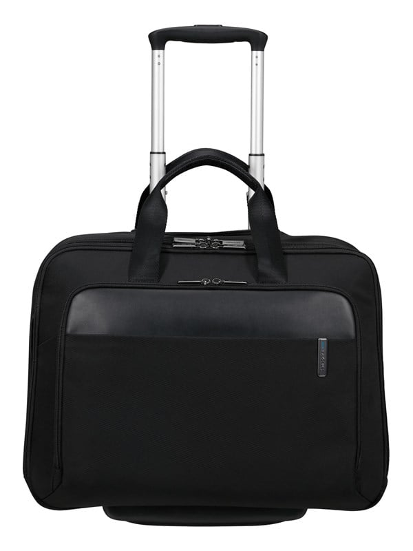 Samsonite Evosight Rolling Tote sopiva Laptop 17.3" | Musta