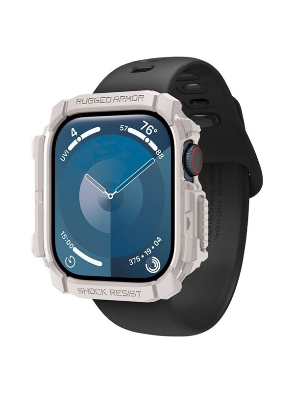 Spigen Rugged Armor - dune beige - Apple Watch 11/10 46mm