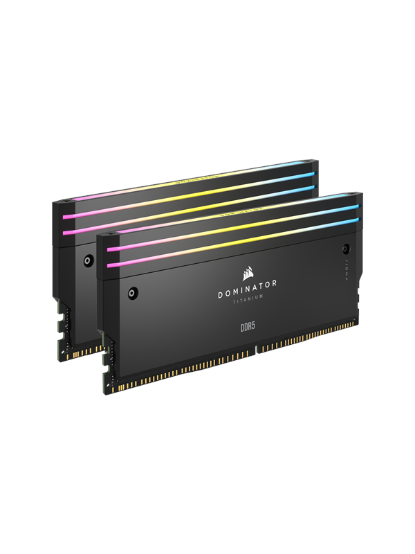 Corsair Dominator Titanium DDR5 Light Enhancement Kit - Musta RGB