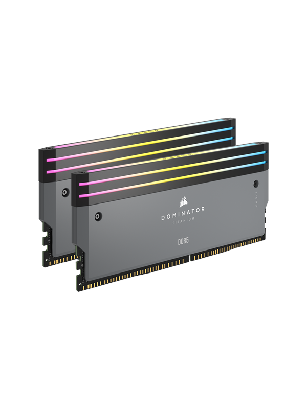Corsair Dominator Titanium DDR5 Light Enhancement Kit - Harmaa RGB:lla