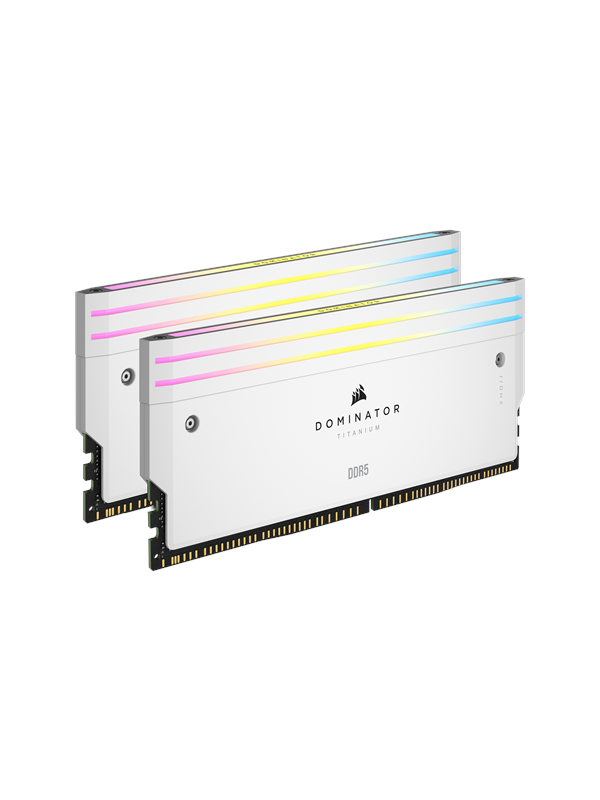 Corsair Dominator Titanium DDR5 Light Enhancement Kit - Valkoinen RGB