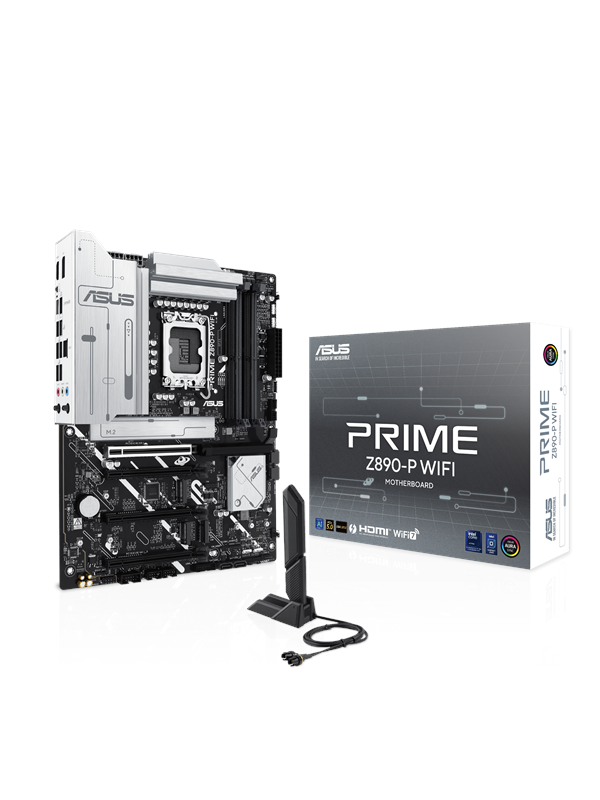 ASUS PRIME Z890-P WIFI Emolevy - Intel Z890 - Intel LGA1851 - DDR5 RAM - ATX