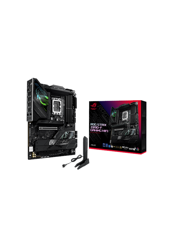 ASUS ROG STRIX Z890-F GAMING WIFI Emolevy - Intel Z890 - Intel LGA1851 - DDR5 RAM - ATX