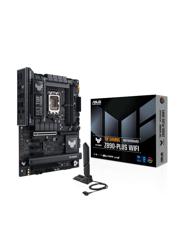 ASUS TUF GAMING Z890-PLUS WIFI Emolevy - Intel Z890 - Intel LGA1851 - DDR5 RAM - ATX