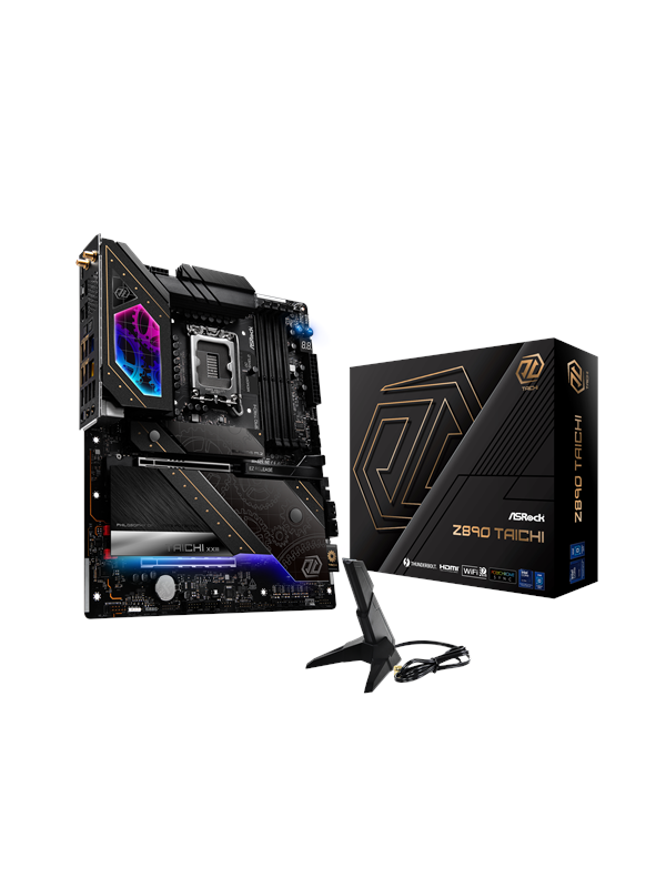 ASRock Z890 TAICHI Emolevy - Intel Z890 - Intel LGA1851 - DDR5 RAM - ATX