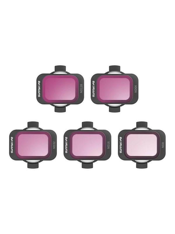Sunnylife Set of 5 Filters ND 8/16/32/64/128 for DJI Avata 2