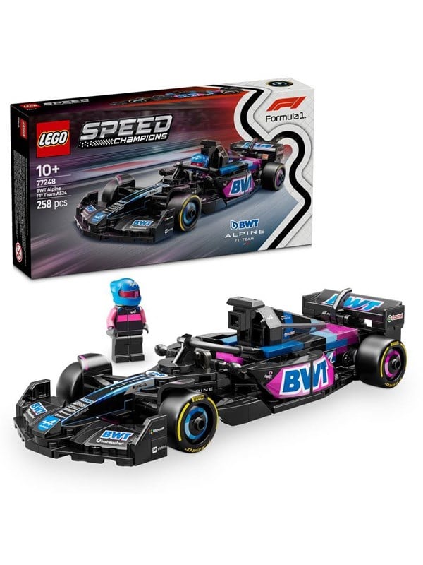 LEGO Speed Champions 77248 BWT Alpine F1® Team A524 ‑kilpa-auto