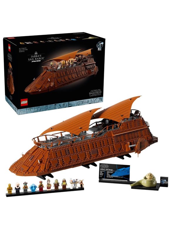 LEGO Star Wars 75397 Jabban purjeproomu