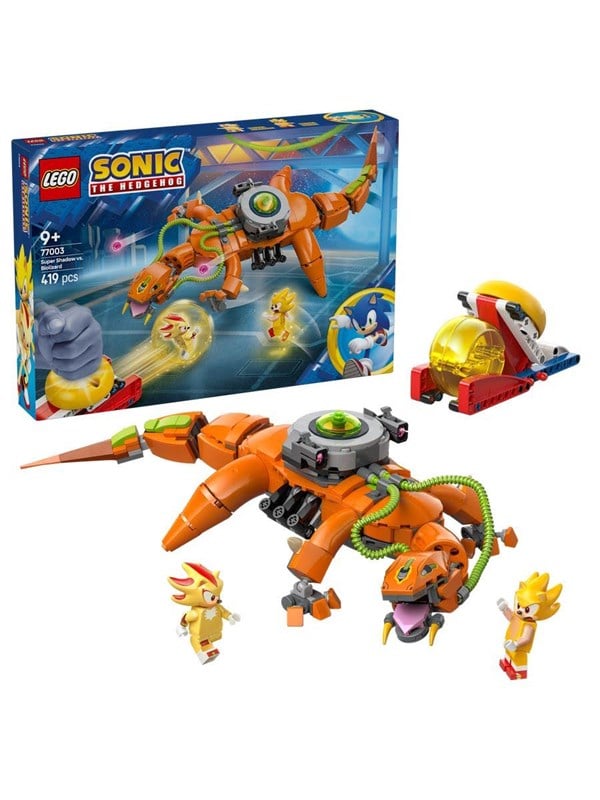 LEGO Sonic 77003 Super Shadow vastaan Biolizard