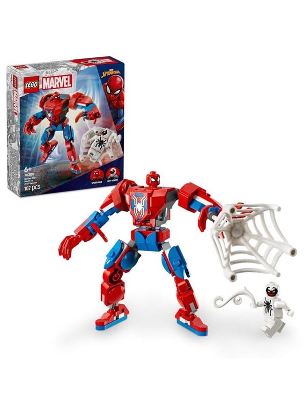 LEGO Super Heroes 76308 Spider-Man-robotti vastaan Anti-Venom