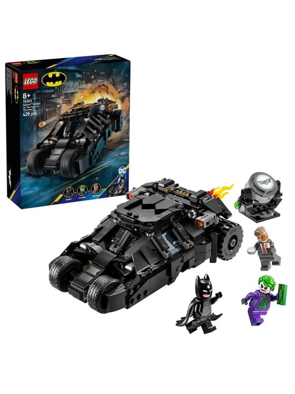 LEGO Super Heroes 76303 Batman™ Tumbler vastaan Two-Face™ ja The Joker™