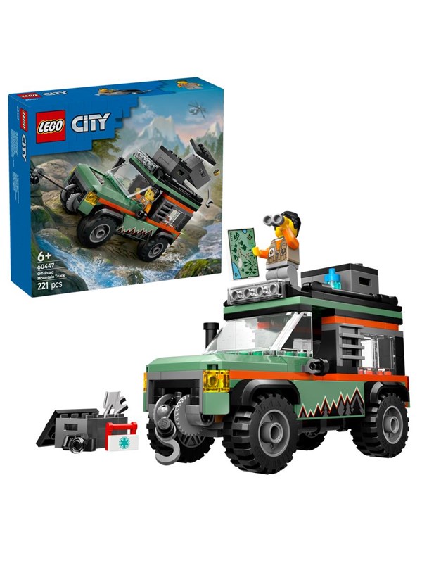 LEGO City 60447 Nelivetoinen vuoristomaastoauto