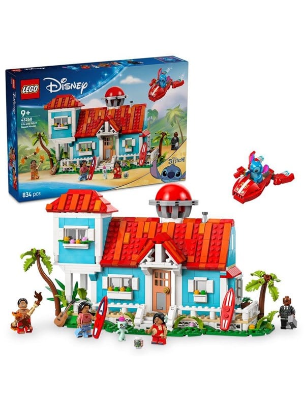 LEGO Classic 43268 Lilon ja Stitchin rantatalo