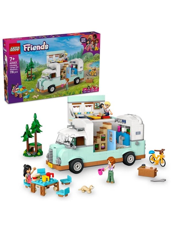 LEGO Friends 42663 Ystävien seikkailu matkailuautolla