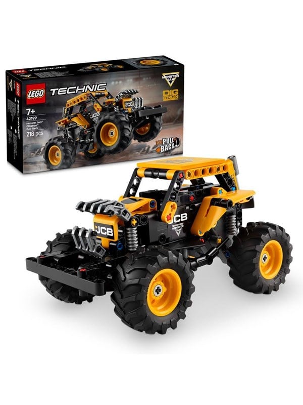 LEGO Technic 42199 Monster Jam™ DIGatron™ ‑vetomoottoriauto