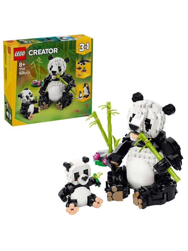 LEGO Creator 31165 Villieläimet: Pandaperhe