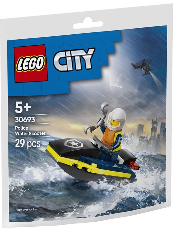 LEGO City 30693 Poliisin vesiskootteri