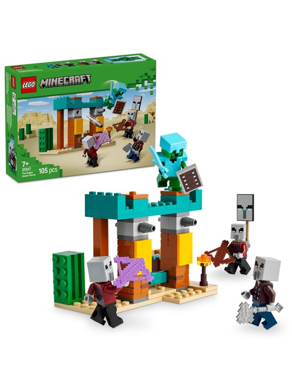 LEGO Minecraft 21267 Pahalaisten aavikkopartio