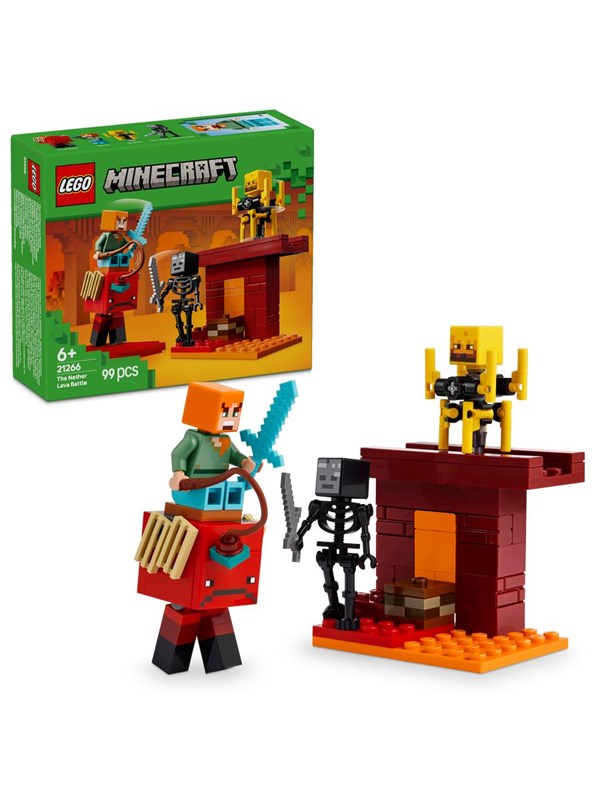 LEGO Minecraft 21266 Hornan laavataistelu