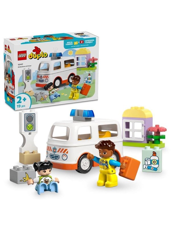 LEGO DUPLO 10447 Ambulanssi ja kuljettaja
