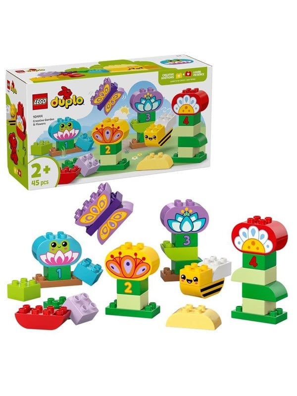 LEGO DUPLO 10444 Mielikuvituspuutarha ja hauskat kukat