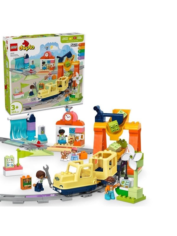LEGO DUPLO 10428 Iso interaktiivinen paikallisjuna