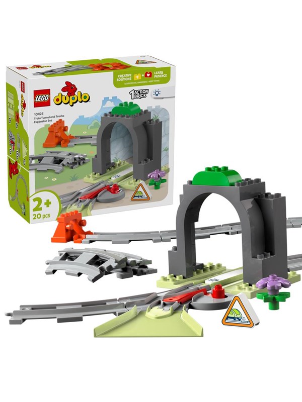 LEGO DUPLO 10425 Tunneli ja raiteet ‑laajennussarja