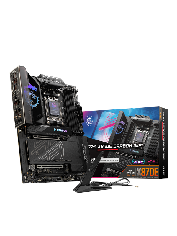 MSI MPG X870E CARBON WIFI AM5 ATX -emolevy