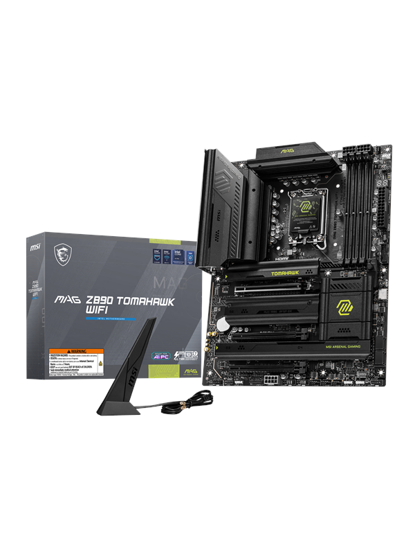 MSI MAG Z890 TOMAHAWK WIFI Emolevy - Intel Z890 - Intel LGA1851 - DDR5 RAM - ATX