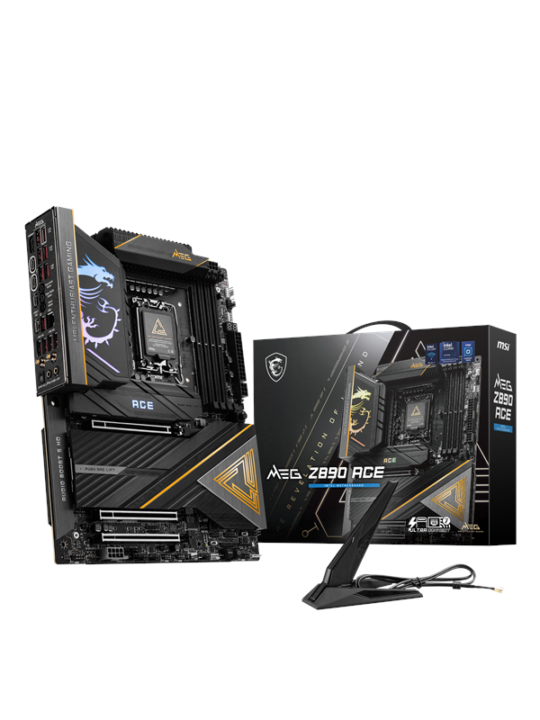 MSI MEG Z890 ACE Emolevy - Intel Z890 - Intel LGA1851 - DDR5 RAM - ATX