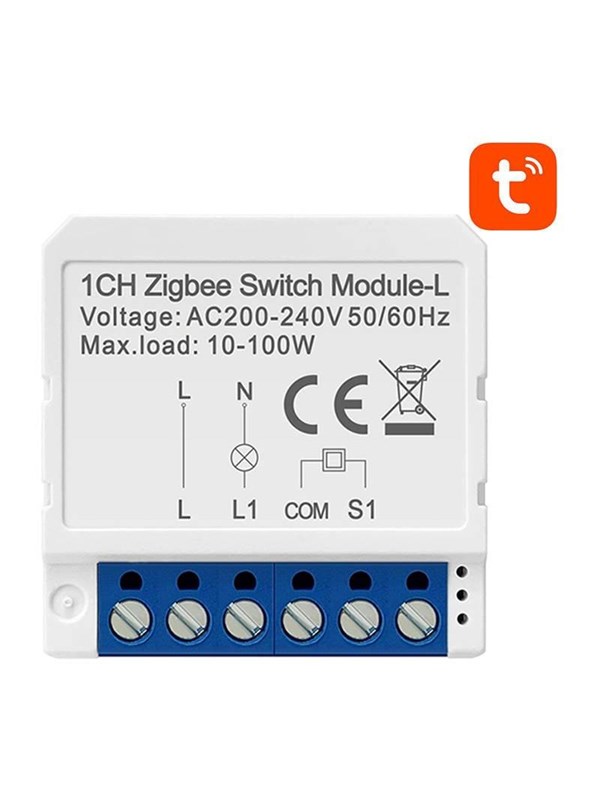 Avatto Smart Switch Module ZigBee LZWSM16-W1 No Neutral TUYA