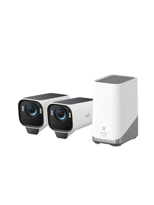 Eufy Cam S3 Pro, 2-kamerapaketti, turvakamera
