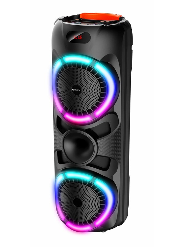 DENVER BPS-459 - Portable Karaoke & Party Speaker - 2x200W - Bluetooth
