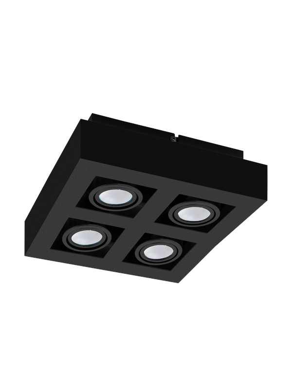 EGLO MENDOZA surface-mounted lamp black
