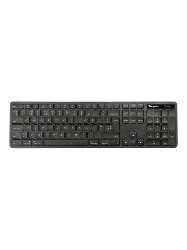 Targus EcoSmart - keyboard full size - QWERTY - UK - black Input Device - Näppäimistö - Englanti (UK) - Musta