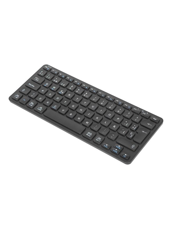 Targus - keyboard - multi-device compact - QWERTY - Spanish - black Input Device - Näppäimistö - Espanjalainen - Musta