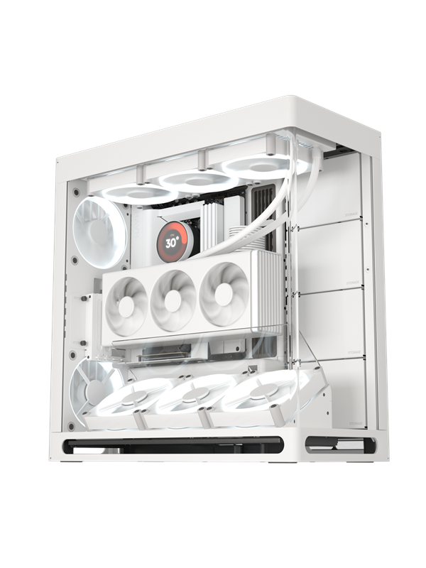 Havn HS 420 VGPU White - Kotelot - Miditower - Valkoinen
