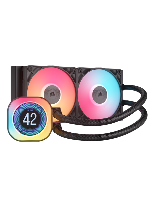 Corsair iCUE LINK TITAN 240 RX LCD - CPU Vesijäähdytys - Max 36 dBA