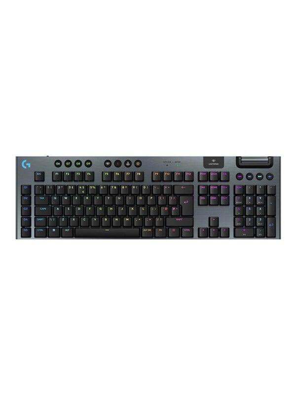 Logitech G915 X LIGHTSPEED - Clicky - 100% - Pelinäppäimistö - Englanti (UK) - Musta