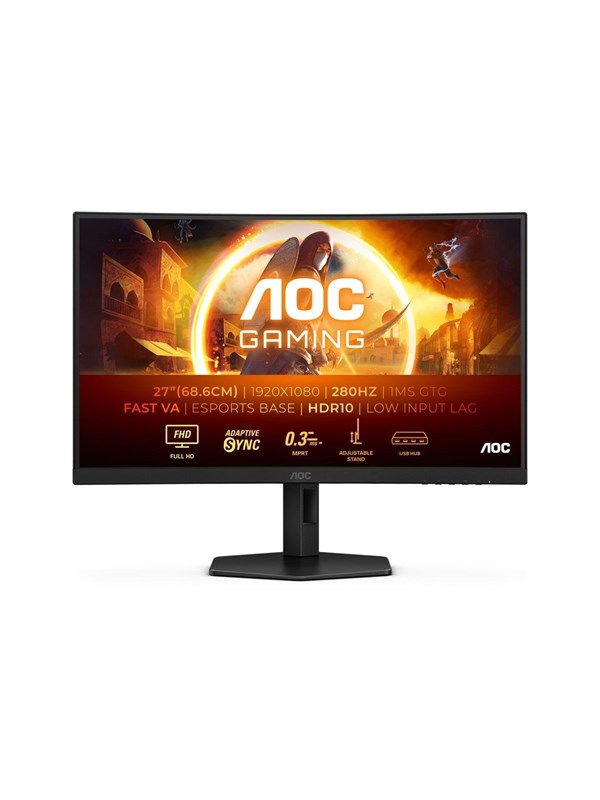 27" AOC C27G4ZXU - 1920x1080 (FHD) - 280Hz - VA