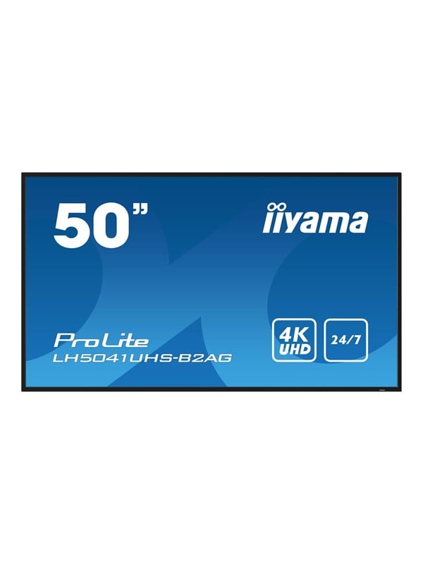 iiyama ProLite LH5041UHS-B2AG 50" LED-backlit LCD display - 4K - for digital signage