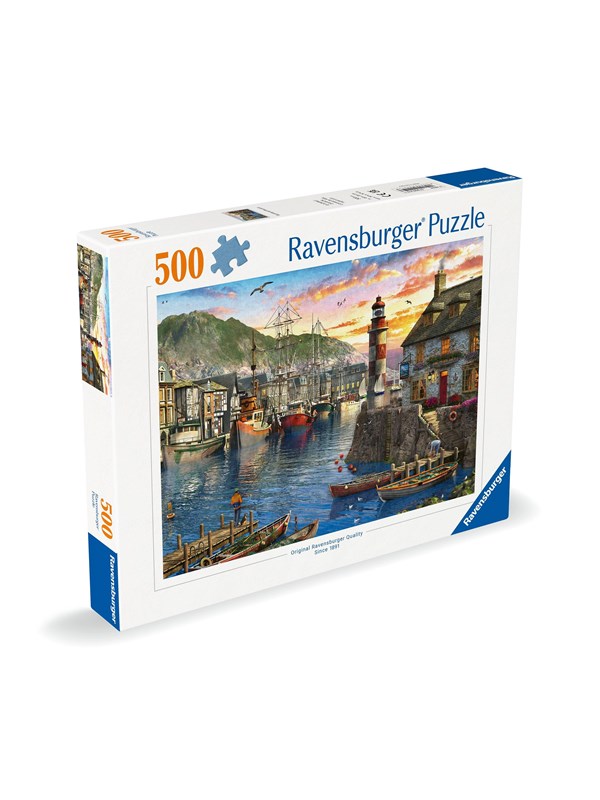 Ravensburger Sunrise At The Port 500p