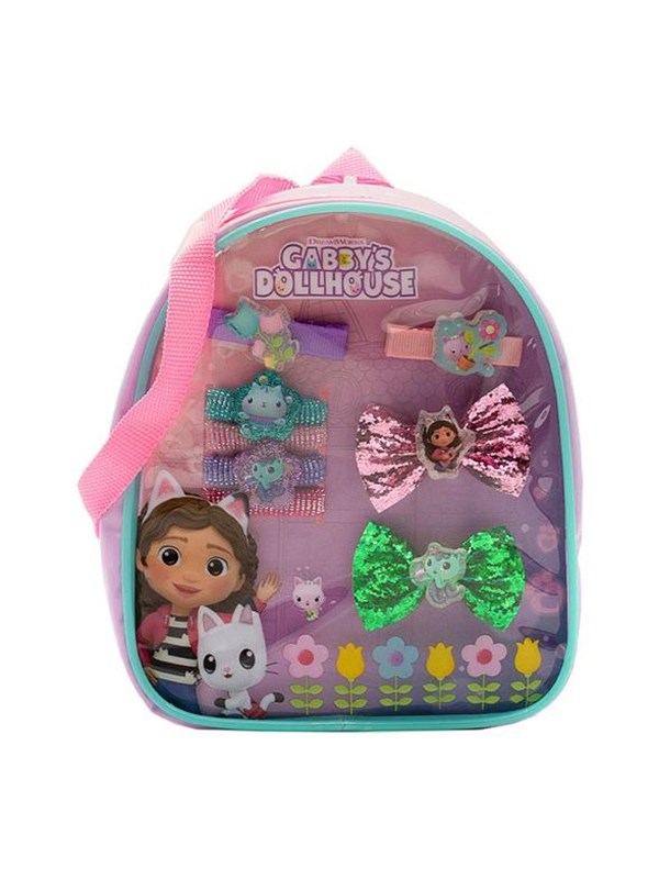Gabby"'s Dollhouse Backpack with Accessories