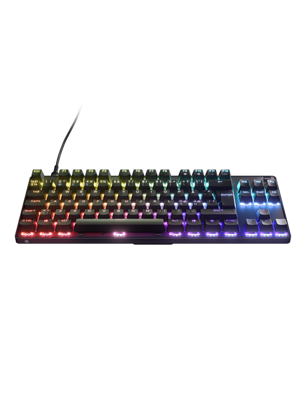 SteelSeries Apex 9 TKL - Pelinäppäimistö - ilman numpadia - Pohjoismainen - Musta