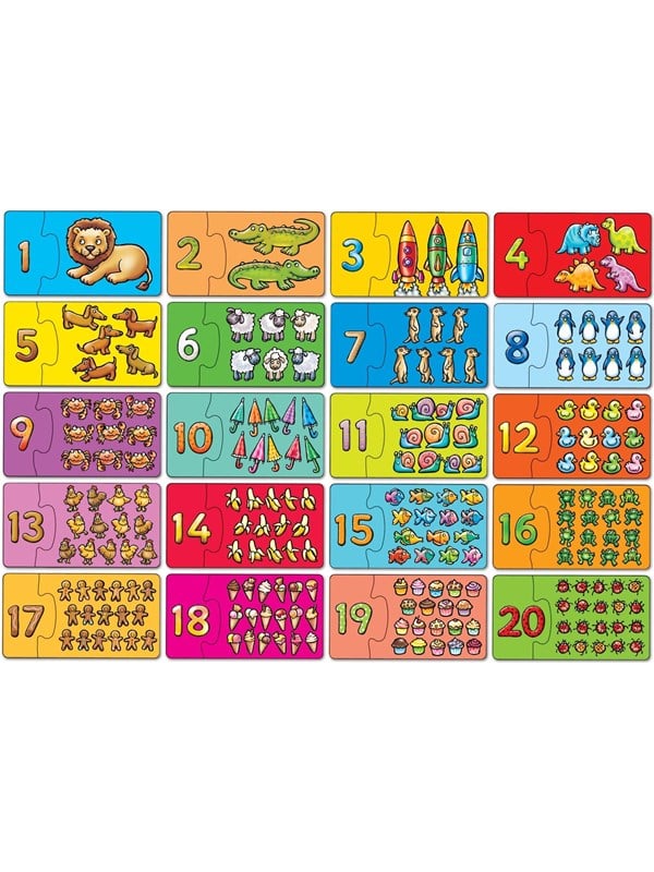 Orchard Match & Count - Puzzle set Lattia