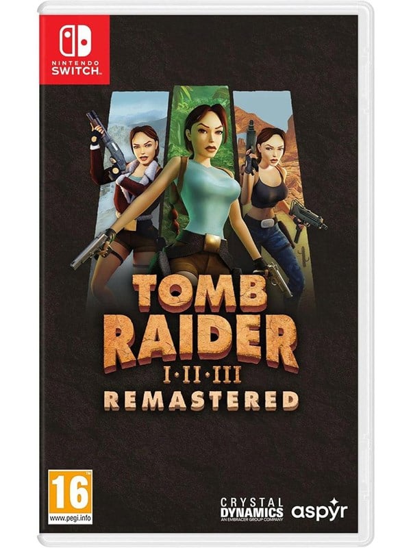 Tomb Raider I-III Remastered - Nintendo Switch - Toiminta/Seikkailu